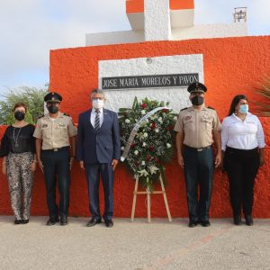 RECUERDAN EL 256 ANIVERSARIO DEL NATALICIO DE JOSÉ MARÍA MORELOS Y PAVÓN1