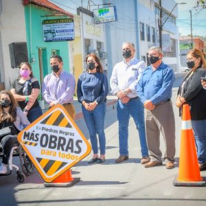 Arranca rehabilitación de calle Abasolo en el Centro de Piedras Negras