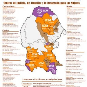 COAHUILA CUENTA CON CENTROS PARA EL DESARROLLO DE LAS MUJERES VÍCTIMAS DE VIOLENCIA