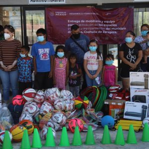 ENTREGA LA SEDATU MOBILIARIO Y EQUIPO PARA LA ACTIVACIÓN DE ESPACIOS