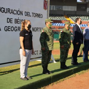 INAUGURAN EN SALTILLO TORNEO DE BEISBOL DE LA SECRETARÍA DE LA DEFENSA NACIONAL