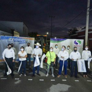 Introducción de agua potable en el fraccionamiento Benavides1
