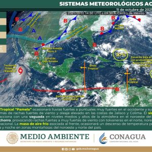 LLEGARÁN REMANENTES DE ‘PAMELA’ A COAHUILA