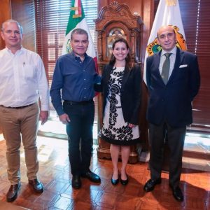 SE REÚNE MARS CON REPRESENTANTE DE LAS NACIONES UNIDAS PARA EL DESARROLLO