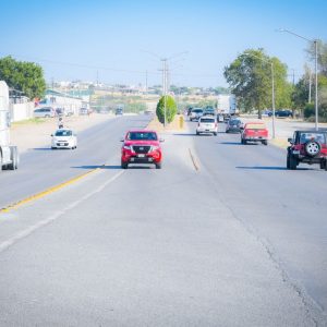 Se realizan trabajos viales en el bulevar Carranza1