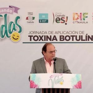 APLICAN DOSIS DE TOXINA BOTULÍNICA A 100 NIÑOS EN SALTILLO