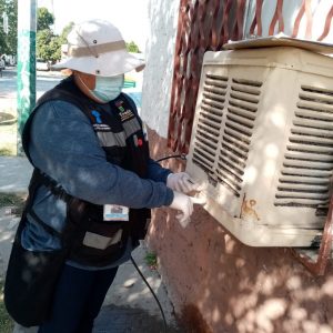 Combate al mosco transmisor del dengue continúa por parte de Salud Municipal