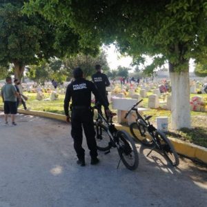 Con orden y seguridad se desarrolla visita a panteones de Torreón