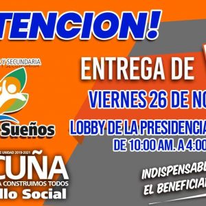 ENTREGARÁN BECAS DEL PROGRAMA SEMBRANDO SUEÑOS A MIL ESTUDIANTES1