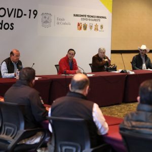ALCALDES ELECTOS SE INTEGRAN AL SUBCOMITÉ TÉCNICO REGIONAL COVID-19 SURESTE