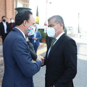 Asiste gobernador Miguel Riquelme al Cuarto Informe Ciudadano del Alcalde de Saltillo