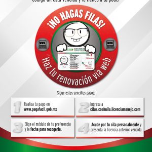 DANOS TU CITA EN PAGAFÁCIL COAHUILA Y AHORRA TIEMPO