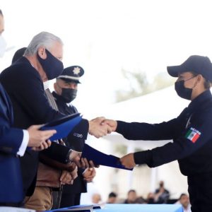 Entregaremos una policía más fuerte y equipada Jorge Zermeño Infante