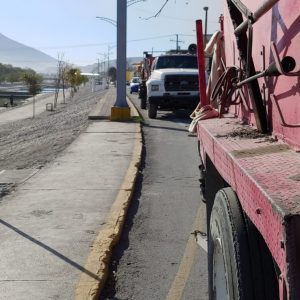 Trabajos de limpieza en el Río Monclova1