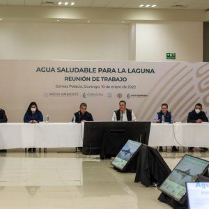 SE REÚNEN GOBERNADORES DE COAHUILA Y DURANGO PARA CONOCER ESTATUS DE ‘AGUA SALUDABLE PARA LA LAGUNA
